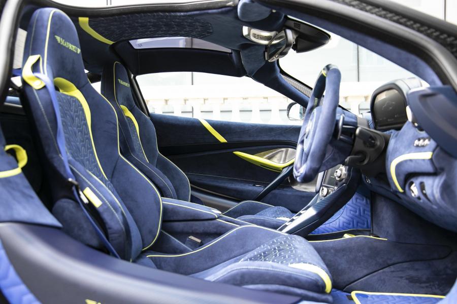 Интерьер McLaren 720S First Edition by Mansory 2018 года  (UK) (фото 24 из 40)